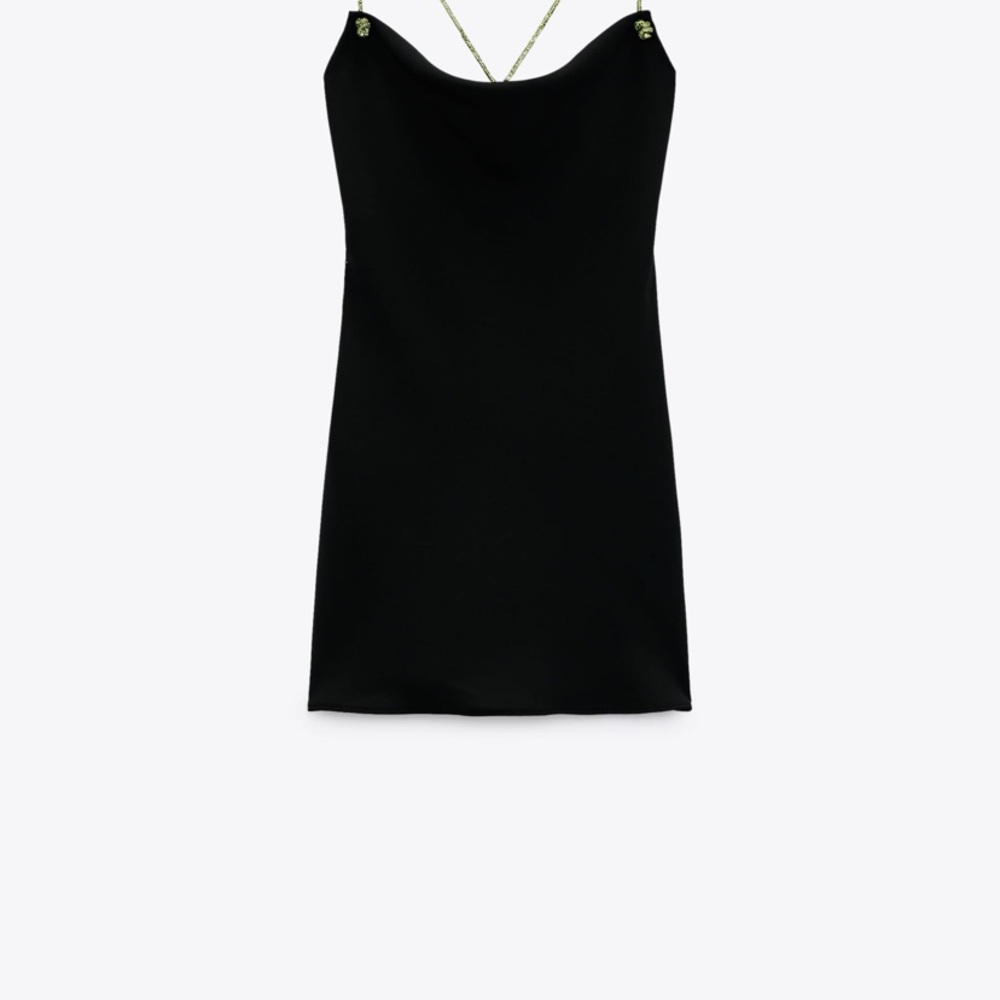 NWT Zara rhinestone dress